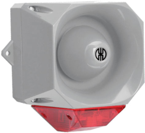 Xenon flash multi tone siren, 110 dB, 9-60 VDC, 441 110 55