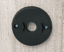 ABS Wall bracket, black (RAL 9005), B5111309