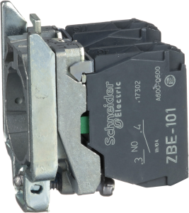 Auxiliary switch block, 2 Form A (N/O), 240 V, 3 A, ZB4BZ103