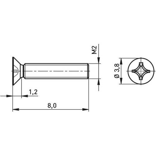 001.12.138 Ettinger Screws, Threaded Rods Image 2