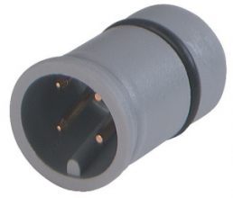 Plug, M12, 4 pole, solder connection, straight, 932559306