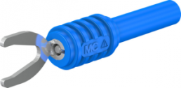 Cable lug adapter, blue