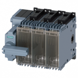 Switch-disconnector with fuse, Rotary actuator, 3 pole, 32 A, (W x H x D) 149 x 122 x 166 mm, DIN rail, 3KF1303-2LB11