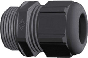Cable gland, M25, Clamping range 9 to 16 mm, IP68, black, MZKV 250181