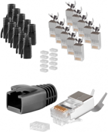 Plug, RJ45, 8 pole, 8P8C, Cat 5 bis Cat 7, cable assembly, BS72067-10S