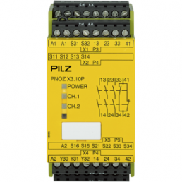 Monitoring relays, safety switching device, 3 Form A (N/O) + 1 Form B (N/C), 8 A, 24 V (DC), 24 V (AC), 777314