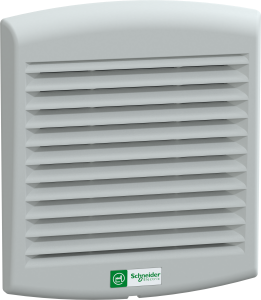 ClimaSys forced vent. IP54, 85m3/h, 24V DC, with outlet grille and filter G2