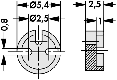 10144387 Fischer Elektronik Mounting pads Image 2