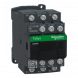 Power contactor, 3 pole, 18 A, 400 V, 3 Form A (NO), coil 110 VDC, Ring cable lug terminals, LC1D186FD