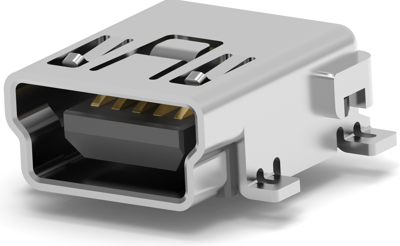1-1734035-1 AMP USB Connectors, PC Connectors Image 1