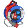 Cable reel, 3-way, 25 m, 16 A, blue/red, 1182770010