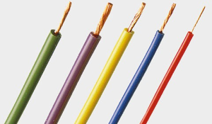 Silicone-stranded wire, highly flexible, halogen free, SiliVolt-E, 0.15 mm², yellow, outer Ø 1.1 mm