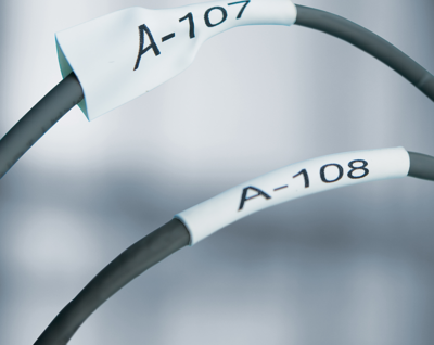 18051 DYMO Heat shrinkable tubing Marking Image 3