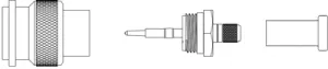 131232-1 TE Connectivity Coaxial Connectors