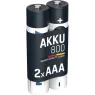 B000L4ALEK Ansmann Round Cell Batteries, 9V Block Batteries