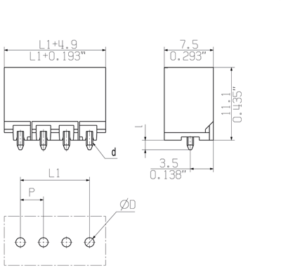 1836990000 Weidmüller PCB Connection Systems Image 2