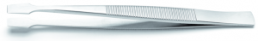 General purpose tweezers, uninsulated, antimagnetic, stainless steel, 105 mm, 127.SA.1