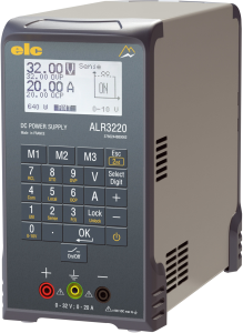 Programmable laboratory power supply, 32 VDC, outputs: 1 (20 A), 640 W, 207-253 VAC, ALR3220