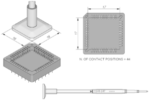 Desoldering tip, (W) 17 mm, JBC-C245247
