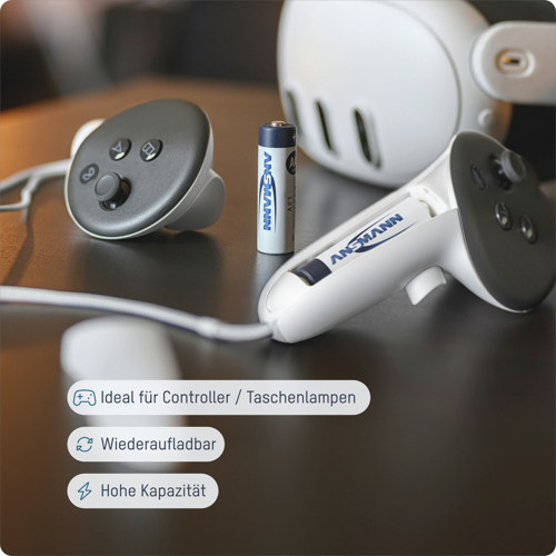 5035052 Ansmann Round Cell Batteries, 9V Block Batteries Image 5