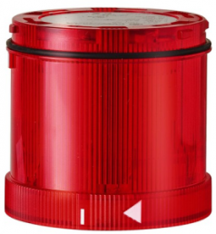 Permanent light element, Ø 70 mm, red, 12-230 V AC/DC, BA15d, IP65