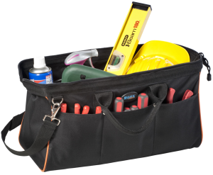 Tool bag, without tools, (L x W) 510 x 200 mm, 1.2 kg, BAG 06