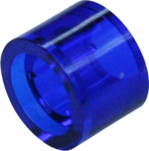 Distance piece, round, Ø 6.5 mm, (L) 4.75 mm, blue, for single pushbutton, 5.30.759.028/0000