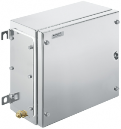 Stainless steel enclosure, (L x W x H) 200 x 260 x 260 mm, silver (RAL 7035), IP66/IP67, 1194680001