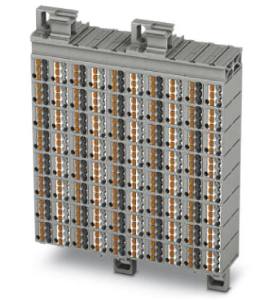 Shunting honeycomb, push-in connection, 0.14-2.5 mm², 80 pole, 17.5 A, 6 kV, gray, 3270325