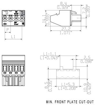 2763400000 Weidmüller PCB Connection Systems Image 3