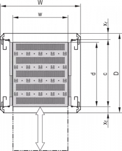 21130-357 SCHROFF Accessories for Enclosures