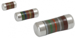 Resistor, thin film, SMD 0102, Micro-MELF, 1.8 kΩ, 0.2 W, ±1 %, MMU 0102-50 1% BL1K8