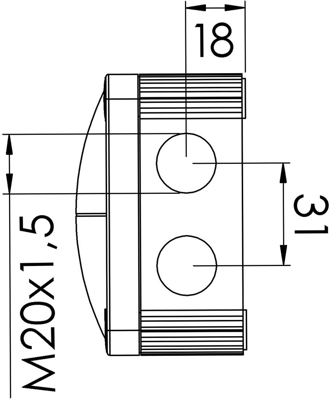 10060400 WISKA Flush-mounted Boxes, Junction Boxes Image 3
