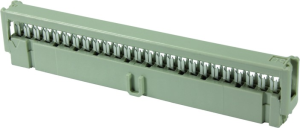Female connector, 24 pole, pitch 2.54 mm, IDC connection, 09185246813