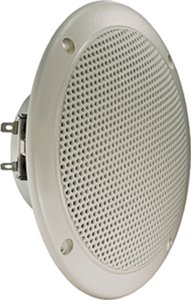 Broadband speaker, 4 Ω, 85 dB, 70 Hz to 16 kHz, black