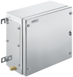 Stainless steel enclosure, (L x W x H) 150 x 260 x 260 mm, silver (RAL 7035), IP66/IP67, 1194600000