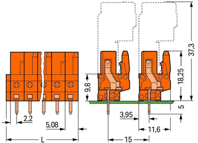 232-182 WAGO PCB Connection Systems Image 2