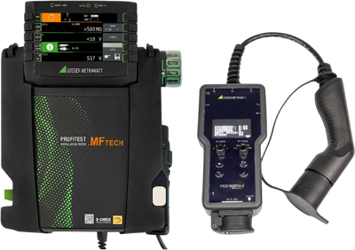 SET PROFITEST MF TECH & H+E EXPERT CHECK Gossen Metrawatt VDE testers, Installation testers, Insulation testers