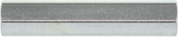 Hexagon spacer bolt, Internal/Internal Thread, M2.5/M2.5, 10 mm, brass