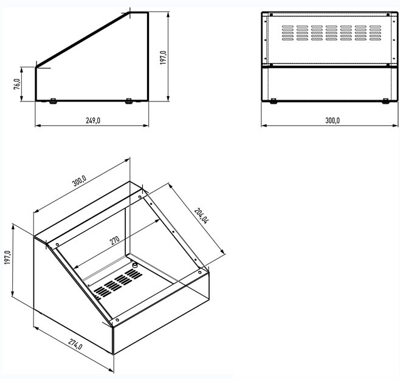 095.11.326 Ettinger Consoles and Desktop Enclosures Image 2