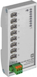 Ethernet switch, unmanaged, 8 ports, 1000 Mbit/s, 24-48 VDC, 24144080000