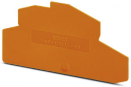End cover for terminal block, 1029588