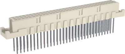 244301 ERNI DIN PCB Connectors