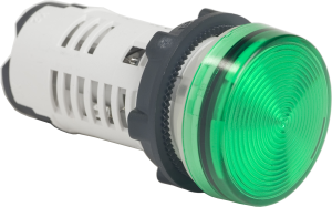Signal light, waistband round, green, mounting Ø 22 mm, XB7EV03GP