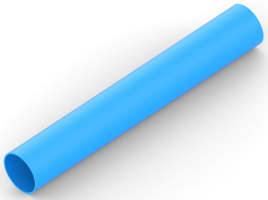 Heatshrink tubing, 2:1, (5.21/2.4 mm), polyolefine, blue