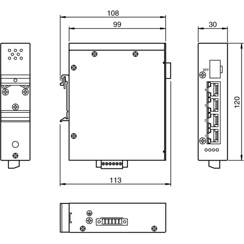 70114055 PEPPERL+FUCHS Industrial ethernet switches Image 2