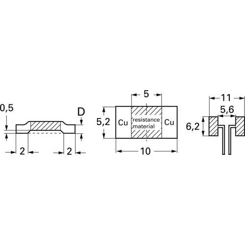 BVS-M-R0003-1.0 Isabellenhütte SMD Resistors Image 2