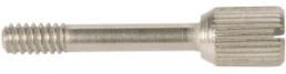 Knurled screw, UNC 4-40 for D-Sub, 09670029018