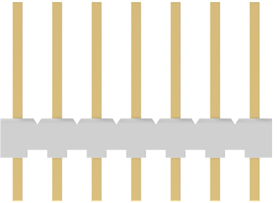 644884-7 AMP PCB Connection Systems Image 4