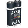 B000X24DXK Ansmann Round Cell Batteries, 9V Block Batteries